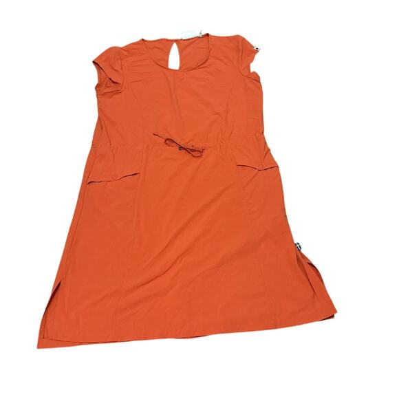 Fjallraven High Coast Lite Dress Orange Size Large - Picture 1 of 5